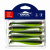 Мягкие приманки Narval Fishing Skinny 10cm #045-Black Lime Мягкие приманки Narval Fishing Skinny 10cm #045-Black Lime
