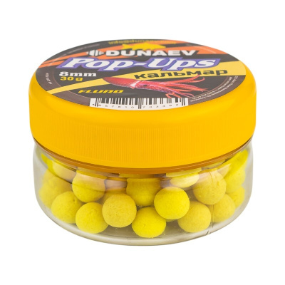 Бойлы DUNAEV POP-UP 8мм Кальмар (30г)