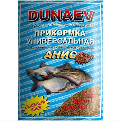 Прикормка "DUNAEV КЛАССИКА" 0.9кг  гранулы Анис Прикормка "DUNAEV КЛАССИКА" 0.9кг  гранулы Анис