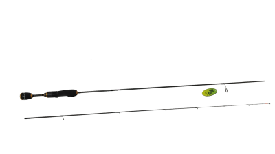 Удилище спиннинговое ERMINE, 2 секции, цельная верш.,длина 1,80 м тест  0.3-1.0 г (рукоять разнес.)
