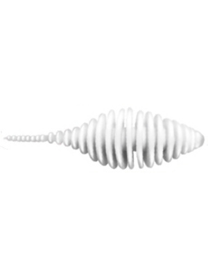 Приманка ZUB-POLLYWOG 40мм(1,5")-12шт, (цвет 801) белый Приманка ZUB-POLLYWOG 40мм(1,5")-12шт, (цвет 801) белый