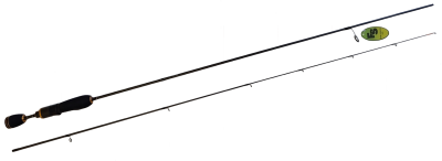 Удилище спиннинговое ERMINE NANO,2 секции, цельная верш. длина1,80 м, тест 0.2-0.8г рукоять разнес.