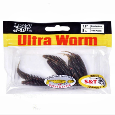 Слаги съедобные искусственные LJ Pro Series ULTRAWORM 2,0in (05.00)/PA03 9шт. Слаги съедобные искусственные LJ Pro Series ULTRAWORM 2,0in (05.00)/PA03 9шт.