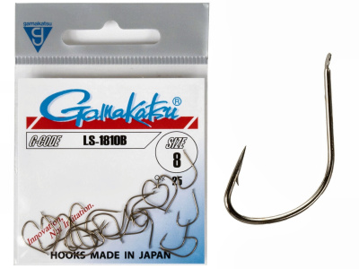 Крючки Gamakatsu LS-1810B HOOKS BRONZE разм. 08 25шт. Крючки Gamakatsu LS-1810B HOOKS BRONZE разм. 08 25шт.