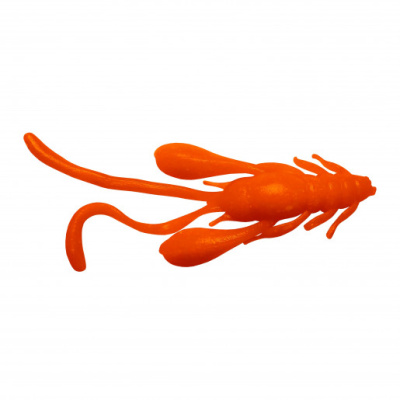 Приманка ZUB-NIMFA 35мм(1,4")-12шт, (цвет 250) морковный с блестками