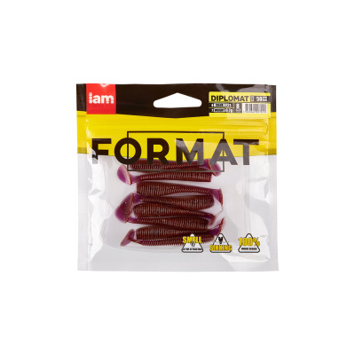 Силиконовая приманка FORMAT DIPLOMAT 50mm (8шт.) цвет F21