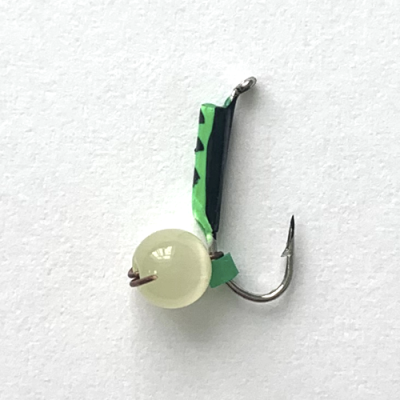 Столбик Кошачий глаз 1,5 мм подвесной ЗЕЛЕНО-ЧЕРНЫЙ