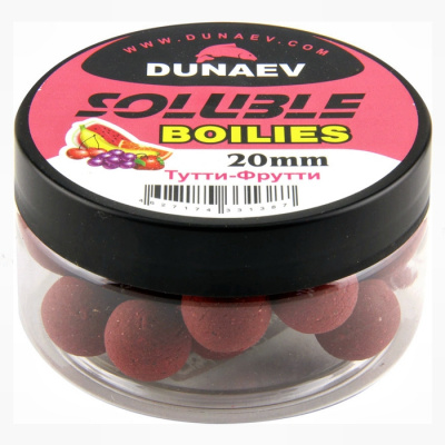 Бойлы DUNAEV Пылящие 20мм Тутти-Фрутти (130г)