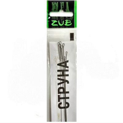 Поводки ZUB Струна d.0.40 16кг/35см (упак. 7 шт.) Поводки ZUB Струна d.0.40 16кг/35см (упак. 7 шт.)