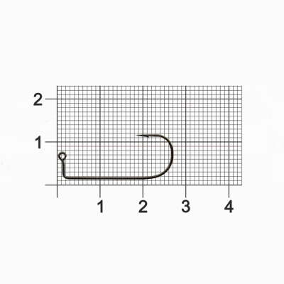 Крючок Dunaev Jig 302 # 2 (упак. 5 шт)