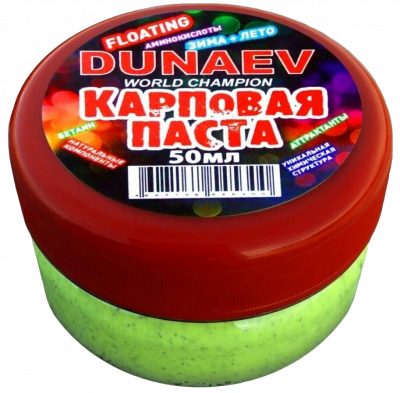 Паста Dunaev 50мл Карп Ваниль