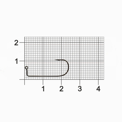 Крючок Dunaev Jig 302 # 4 (упак. 5 шт)