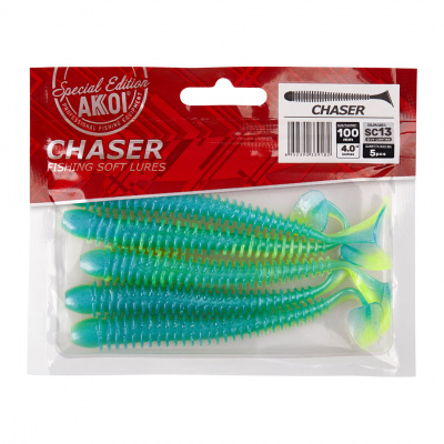 Силиконовая приманка AKKOI CHASER 100mm цвет SC13 Силиконовая приманка AKKOI CHASER 100mm цвет SC13