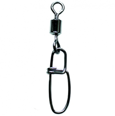 Вертлюжок с застежкой Insurance, №6 (15 кг), (упак. 8 шт) Вертлюжок с застежкой Insurance, №6 (15 кг), (упак. 8 шт)