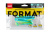 Силиконовая приманка FORMAT DROP  74mm (6шт.) цвет F12