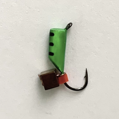 Столбик Хамелеон кубик 3,0 мм подвесной ЗЕЛЕНЫЙ