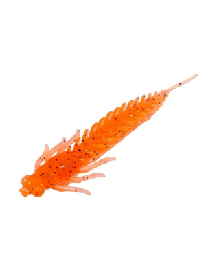 Приманка ZUB-LARVA 100мм(4")-4шт, (цвет 250) морковный с блестками Приманка ZUB-LARVA 100мм(4")-4шт, (цвет 250) морковный с блестками