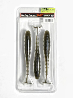 Приманка силиконовая Keitech Swing Impact FAT 6.8" #440 Electric Shad Приманка силиконовая Keitech Swing Impact FAT 6.8" #440 Electric Shad
