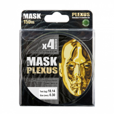 Леска плетёная AKKOI MASK PLEXUS 150m (green) d0,48mm Леска плетёная AKKOI MASK PLEXUS 150m (green) d0,48mm