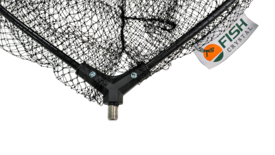 Голова для подсачека 60 х 50 х 44 см (Д х Ш х Г), сетка леска, ячейка 7 мм, рамка аллюм, вес 154 гр.