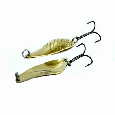 Блесна Колебалка Питер Атом Малый 10гр Желтый