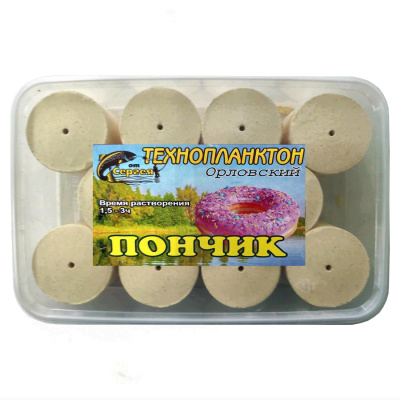 Технопланктон Пончик (80г/шт; 11шт/уп) Технопланктон Пончик (80г/шт; 11шт/уп)