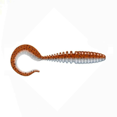 Приманка ZUB-TWIST  75мм(3")-6шт, (цвет 031) карамель верх-натурал низ Приманка ZUB-TWIST  75мм(3")-6шт, (цвет 031) карамель верх-натурал низ