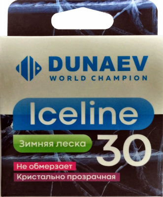 Леска DUNAEV ICE LINE 30m  0.12мм Леска DUNAEV ICE LINE 30m  0.12мм