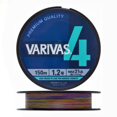 Плетеный шнур VARIVAS PE 4 150m 1.2 Marking Плетеный шнур VARIVAS PE 4 150m 1.2 Marking