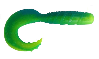Приманка ZUB-HIBINA  95мм(3,8")-4шт, (цвет 020) синий верх-желтый низ Приманка ZUB-HIBINA  95мм(3,8")-4шт, (цвет 020) синий верх-желтый низ