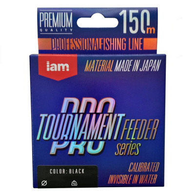 Монофильная леска TOURNAMENT PRO FEEDER 150m (black) d0.331 Монофильная леска TOURNAMENT PRO FEEDER 150m (black) d0.331
