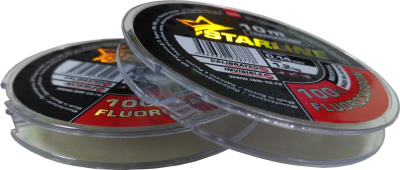 Флюорокарбон STARLINE 100% FLUOROCARBON  10m (transparent) d0.36 Флюорокарбон STARLINE 100% FLUOROCARBON  10m (transparent) d0.36