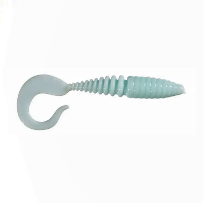 Приманка ZUB-TWIST  50мм(2")-10шт, (цвет 502) голубой Приманка ZUB-TWIST  50мм(2")-10шт, (цвет 502) голубой