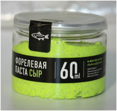 Паста ZUB 60мл Форель "Сыр" Лайм Паста ZUB 60мл Форель "Сыр" Лайм
