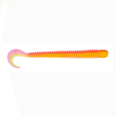 Приманка ZUB-WORM-ZANDER 135мм(5,3")-5шт, (цвет 023) розовый верх - желтый низ (в) Приманка ZUB-WORM-ZANDER 135мм(5,3")-5шт, (цвет 023) розовый верх - желтый низ (в)