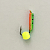 Безнасадка 1,5 художественный (зел.), неоновый шар, 0,2гр. желтый