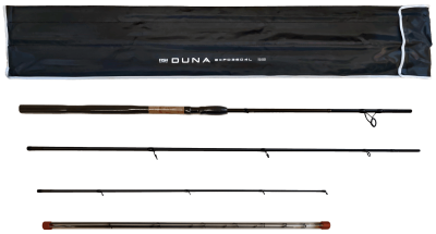 Удилище фидерное "DUNA" тест до 60GR,3,60м, 3+3 (1.75oz, 1,5oz ,1oz Carb.) Carb 30T