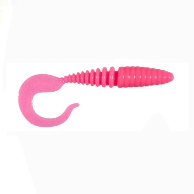 Приманка ZUB-TWIST  50мм(2")-10шт, (цвет 150) розовый Приманка ZUB-TWIST  50мм(2")-10шт, (цвет 150) розовый