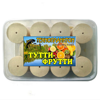 Технопланктон Тутти - Фрутти (80г/шт; 11шт/уп) Технопланктон Тутти - Фрутти (80г/шт; 11шт/уп)