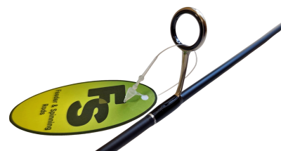 Удилище спиннинговое ERMINE NANO,2 секции, цельная верш. длина1,68 м, тест 0.2-0.8г рукоять цельная