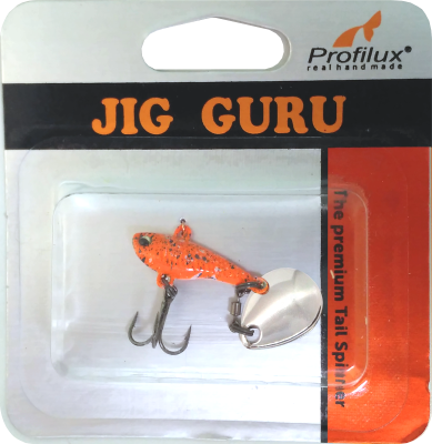 Джиг-блесна Тэйл-Спиннер ( 5 гр)  цв.314 (оранжевый) Джиг-блесна Тэйл-Спиннер ( 5 гр)  цв.314 (оранжевый)