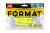 Силиконовая приманка FORMAT DROP  74mm (6шт.) цвет F20 Силиконовая приманка FORMAT DROP  74mm (6шт.) цвет F20