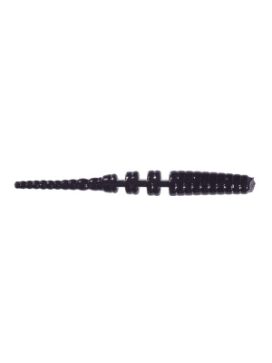 Приманка ZUB-CRAZY LEECH 50мм(2")-10шт, (цвет 701) черный Приманка ZUB-CRAZY LEECH 50мм(2")-10шт, (цвет 701) черный