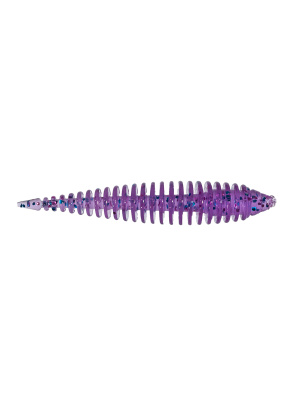 Приманка ZUB-MAGGOT SLIM 50мм(2")-10шт, (цвет 610) фиолетовый с блестками Приманка ZUB-MAGGOT SLIM 50мм(2")-10шт, (цвет 610) фиолетовый с блестками
