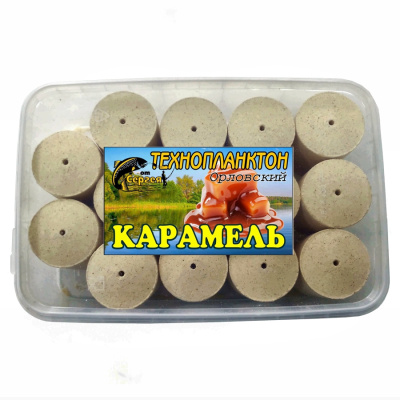 Технопланктон Карамель (60г/шт; уп/14шт) Технопланктон Карамель (60г/шт; уп/14шт)