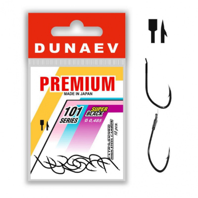 Крючок Dunaev Premium 101 # 6 (упак. 10 шт)