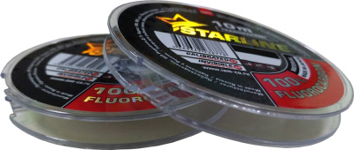 Флюорокарбон STARLINE 100% FLUOROCARBON  10m (transparent) d0.21 Флюорокарбон STARLINE 100% FLUOROCARBON  10m (transparent) d0.21