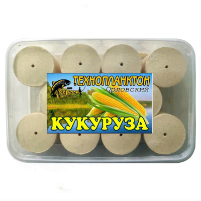 Технопланктон Кукуруза (80г/шт; 11шт/уп) Технопланктон Кукуруза (80г/шт; 11шт/уп)