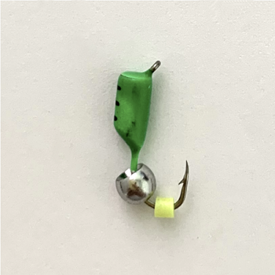 Столбик с белым шариком 2,5 мм ЗЕЛЕНЫЙ