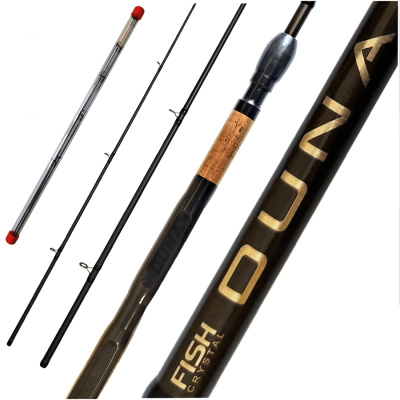 Удилище фидерное "DUNA" тест до 100GR,3,90м, 3+3 (2oz, 1,5oz ,1oz Carb.)Carb 30T+40T